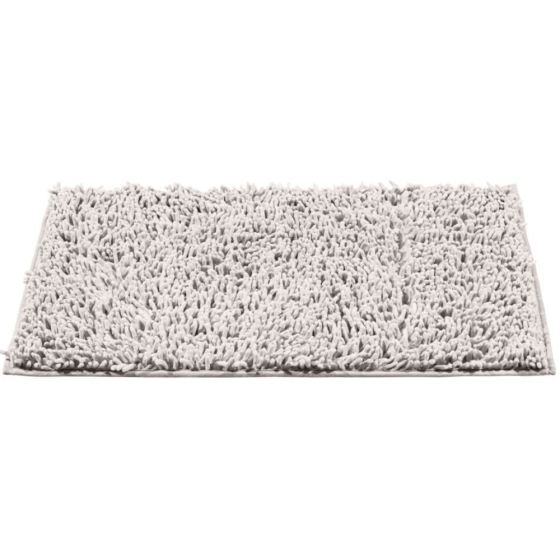 Wenko Badematte Chenille 50x80cm, hell grau