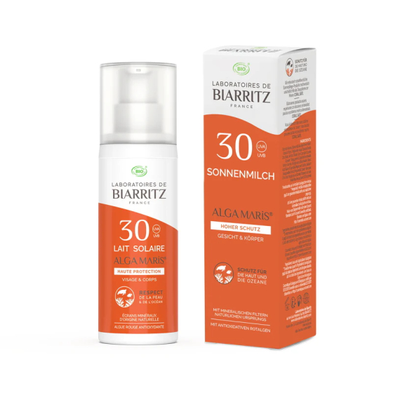 Laboratoires de Biarritz Alga Maris Sonnenmilch LSF30, 100 ml