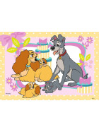 Puzzle Kinderpuzzle - Disneys liebste Welpen, 2x24 Teile