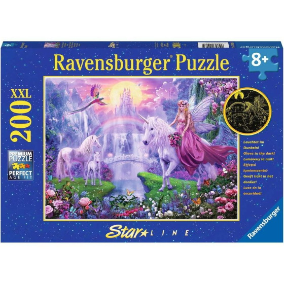 Puzzle Magische Einhornnacht, 200 Teile