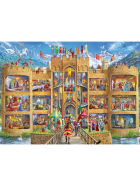 Puzzle Blick in die Ritterburg, 150 Teile