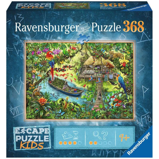 Puzzle Die Dschungelexpedition, 368 Teile