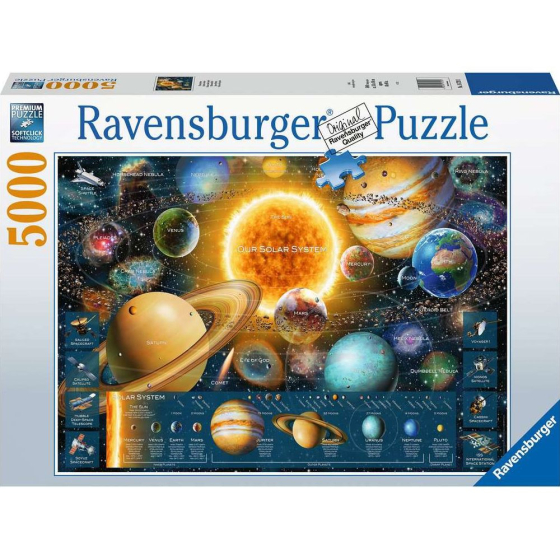 Puzzle Planetsystem, 5000 Teile