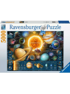 Puzzle Planetsystem, 5000 Teile