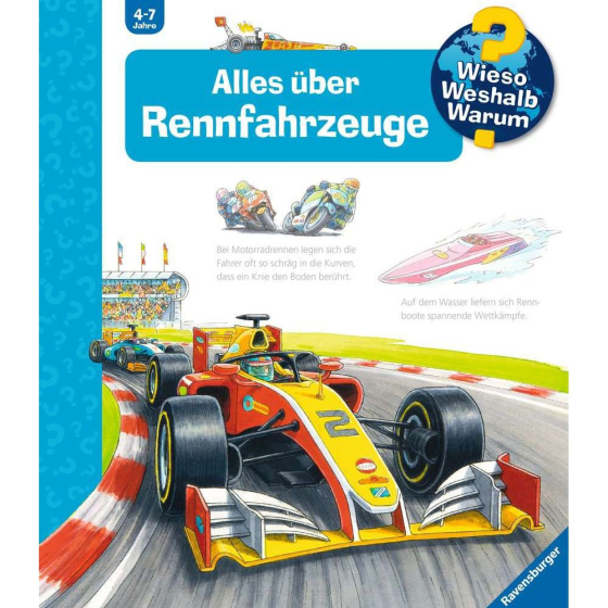 Ravensburger Wieso? Weshalb? Warum?, Band 69: Alles über Rennfahrzeuge