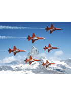 Puzzle C+R Patrouille Suisse,  1000 Teile