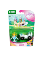 BRIO Disney Princess Cinderella & Wagon