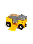 BRIO Elephant and Wagon