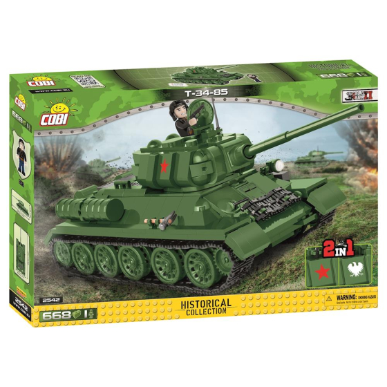 Cobi T-34-85 / 668 pcs.