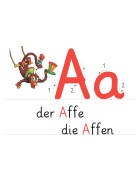 * Alleovs Lernposter Mein erstes ABC der Zirkustiere