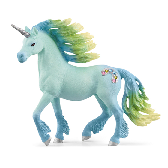 Schleich Zuckerwatte Einhorn Hengst