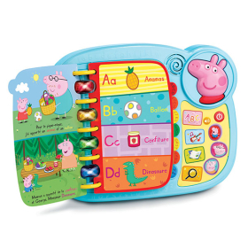 vtech Peppa Pig - Mon livre-jeu éducatif, français