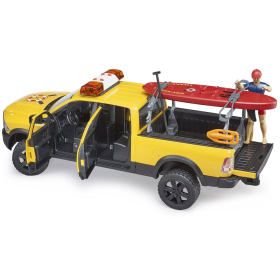 Bruder RAM 2500 Power Wagon Lifeguard, SUP, Light &...