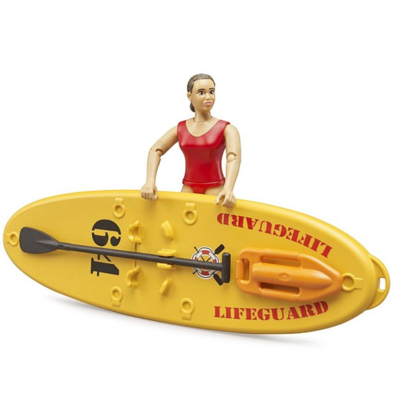 Bruder bworld Life Guard mit Stand up Paddle