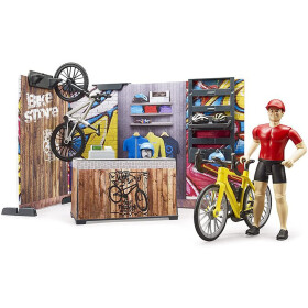 Bruder bworld Fahrrad Shop mit Werkstatt