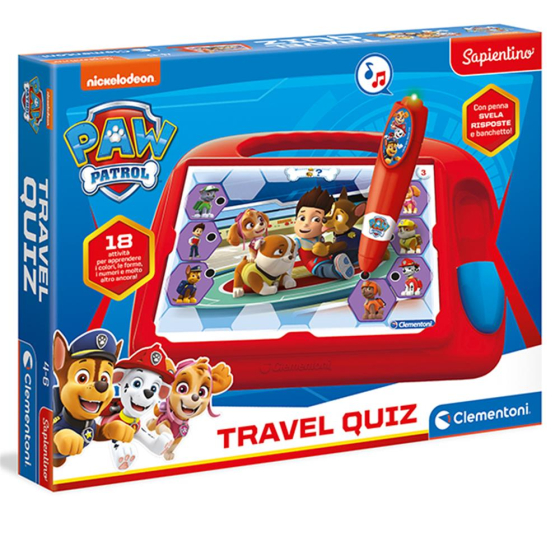 Clementoni Travel Quiz Paw Patrol IT