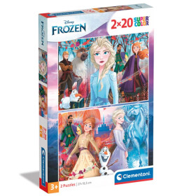 Puzzle Frozen 2, 2 x 20 Teile