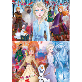 Puzzle Frozen 2, 2 x 20 Teile