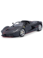 Bburago Ferrari R&P Aperta 1/24 schwarz