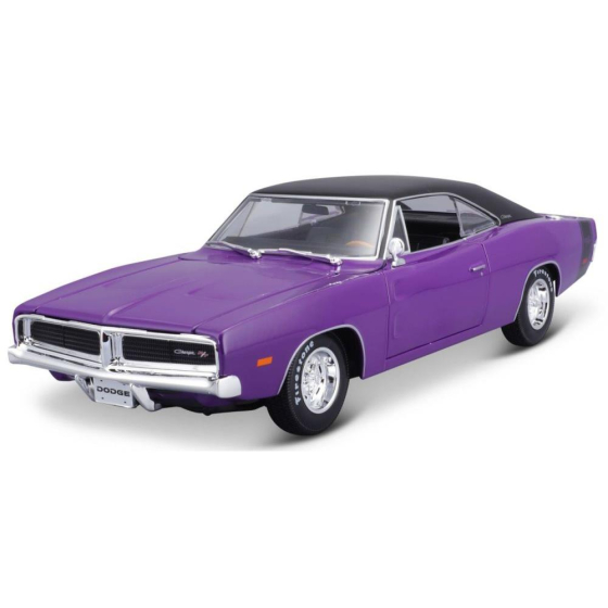 Maisto Dodge Charger R/T 1969 1/18 violett