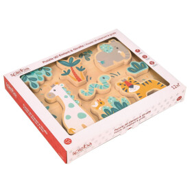 3D Puzzle Elefant & Giraffe