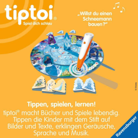 Ravensburger tiptoi® Disney Die Eiskönigin - Völlig unverfroren: Das verdrehte Wettlaufspiel