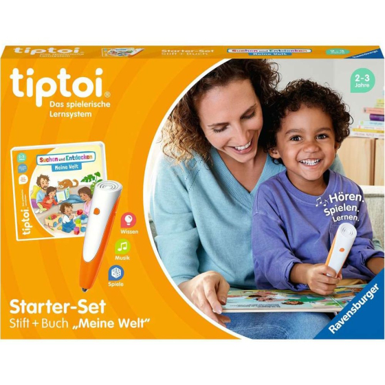 Ravensburger tiptoi® Starter-Set: Stift und Bilderbuch Meine Welt