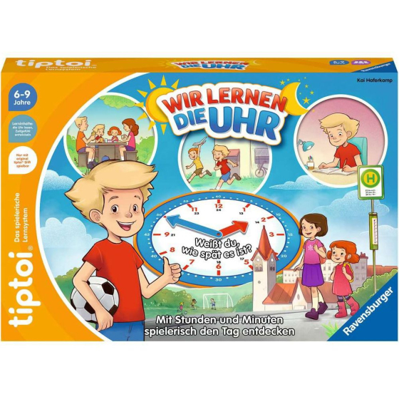 Ravensburger tiptoi® Wir lernen die Uhr