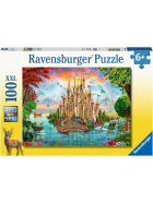 Puzzle Märchenhaftes Schloss, 100 Teile