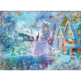 Puzzle Winterwunderland, 300 Teile