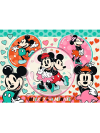 Puzzle Unser Traumpaar Mickey und Minnie, 150 Teile