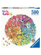 Puzzle Circle of Colors - Flowers, 500 Teile