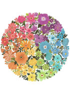 Puzzle Circle of Colors - Flowers, 500 Teile