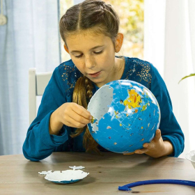 3D Puzzle Kids Globe, english