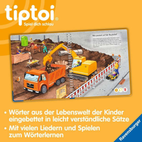 Ravensburger tiptoi® Mein Wörter-Bilderbuch Unterwegs