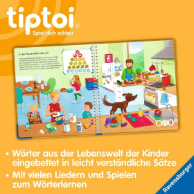 Ravensburger tiptoi® Mein Wörter-Bilderbuch Unser Zuhause