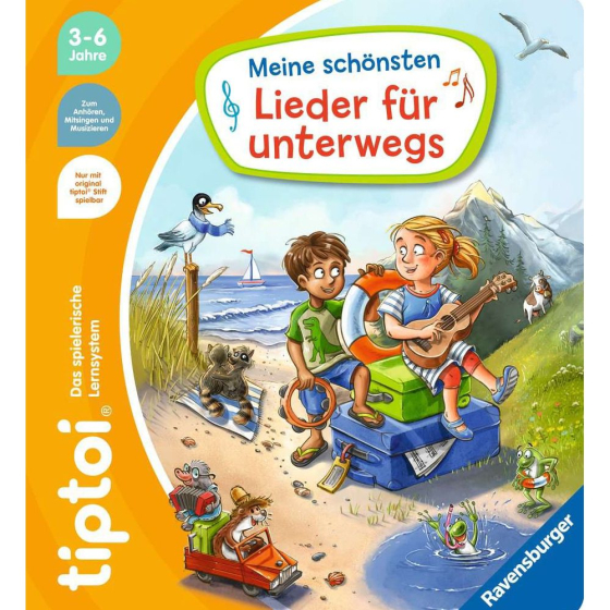 Ravensburger tiptoi® Meine schönsten Lieder für unterwegs