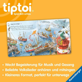 Ravensburger tiptoi® Meine schönsten Lieder für unterwegs