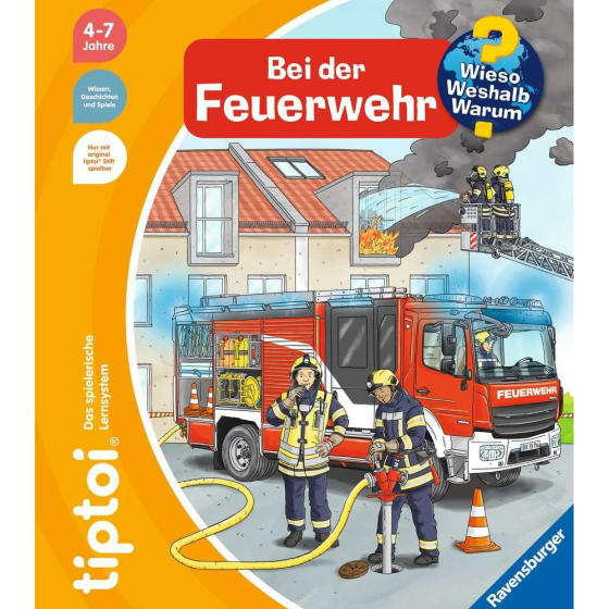 Ravensburger tiptoi® Wieso? Weshalb? Warum? Bei der Feuerwehr