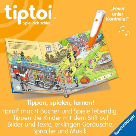 Ravensburger tiptoi® Wieso? Weshalb? Warum? Bei der Feuerwehr