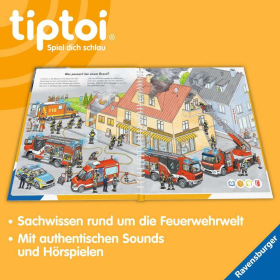 Ravensburger tiptoi® Wieso? Weshalb? Warum? Bei der Feuerwehr