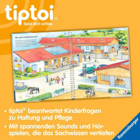 Ravensburger tiptoi® Wieso? Weshalb? Warum? Wir entdecken Pferde und Ponys