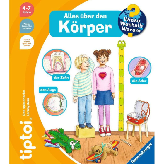 Ravensburger tiptoi® Wieso? Weshalb? Warum? Alles über den Körper