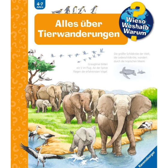 Ravensburger Wieso? Weshalb? Warum?, Band 37: Alles über Tierwanderungen