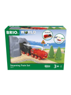 BRIO World BRIO Batterie-Dampflok Set