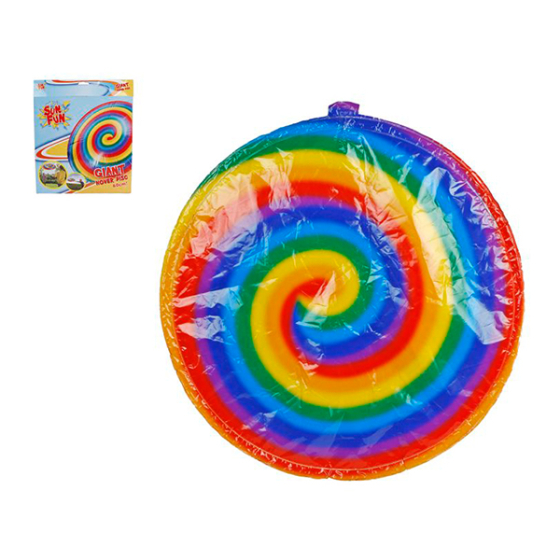 Sombo Regenbogen Wurfscheibe, 60 cm