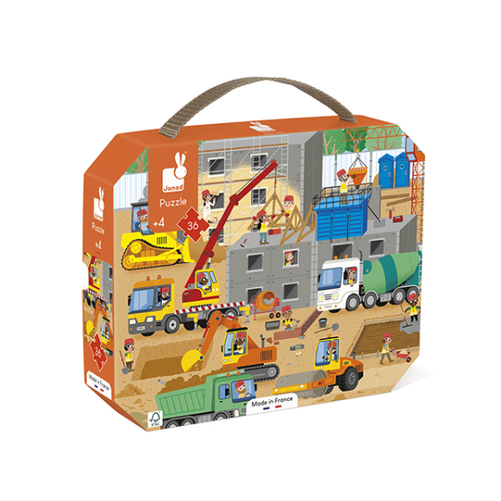 Puzzle Baustelle, 36 Teile