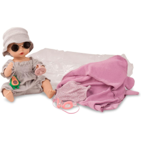 Götz Set Sleepy Aquini Mädchen, 33 cm