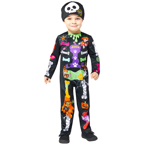 Fasnacht Paw Patrol Skeleton 4-6 Jahre