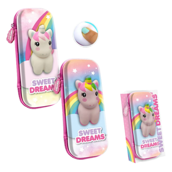 Sombo Einhorn Squishy Etui, assortiert